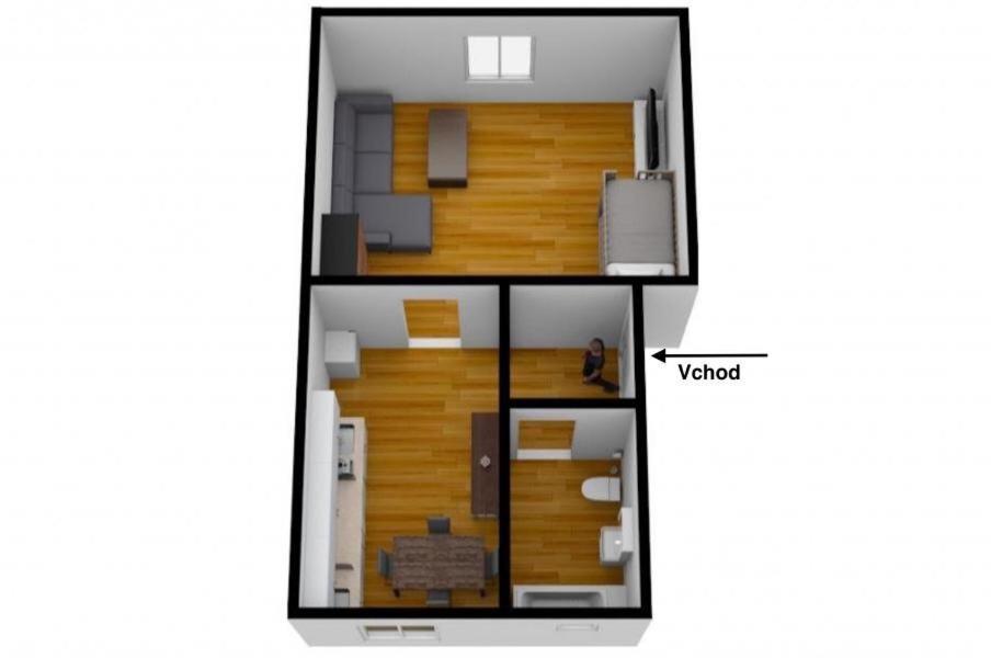 Apartman Jachymov - Klinovec Lägenhet Exteriör bild